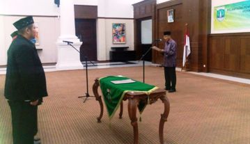 Pelantikan pengurus Perwakilan BWI Provinsi Banten Masa Jabatan Tahun 2015 - 2018.