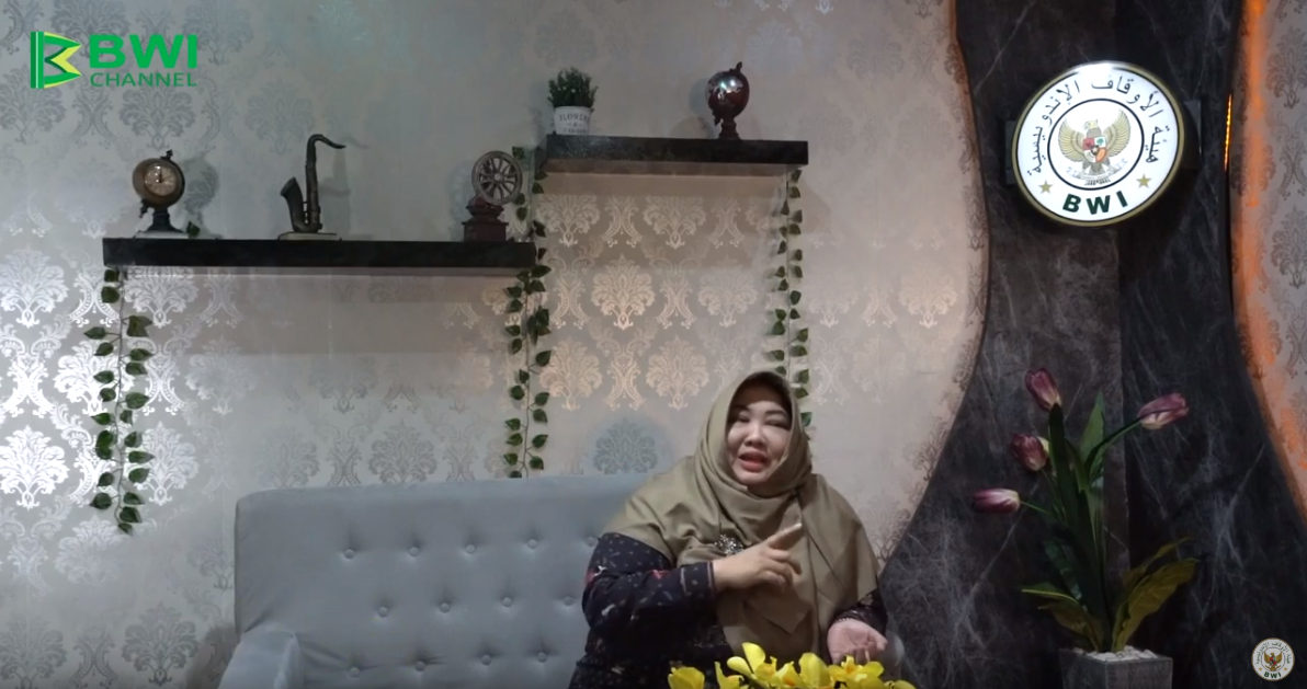 Ketua Divisi Pendataan dan Sertifikasi Wakaf, Badan Wakaf Indonesia (BWI) Siti Soraya Devi Zaeni