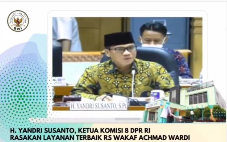 Ketua Komisi 8 DPR Ungkap Kecanggihan dan Manfaat RS Wakaf Pertama di Indonesia